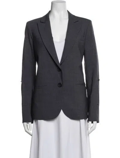Pre-owned Twp Virgin Wool Blazer In Blue