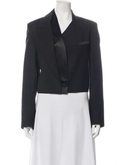 Pre-owned Twp Virgin Wool Blazer In Blue