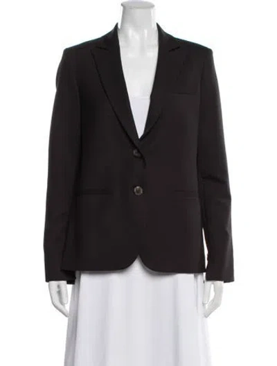 Pre-owned Twp Virgin Wool Blazer In Brown