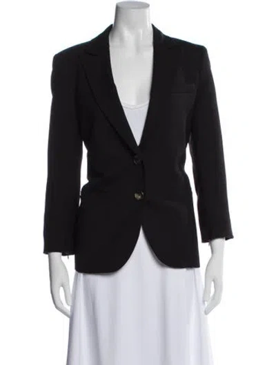 Pre-owned Twp Virgin Wool Blazer In Gray