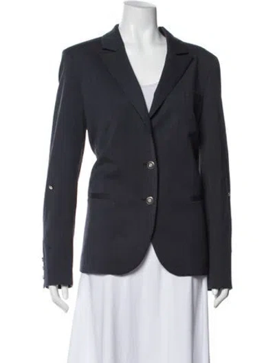 Pre-owned Twp Virgin Wool Blazer In Gray