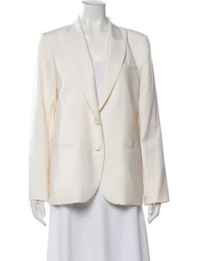 Pre-owned Twp Virgin Wool Blazer In Neutrals