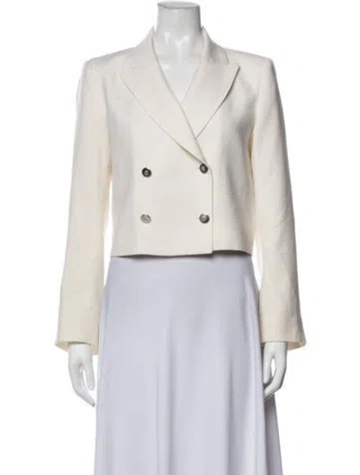 Pre-owned Twp Virgin Wool Blazer In Neutrals