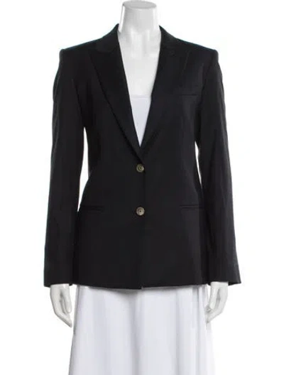 Pre-owned Twp Virgin Wool Blazer W/ Tags In Black