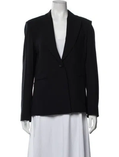 Pre-owned Twp Virgin Wool Blazer W/ Tags In Blue