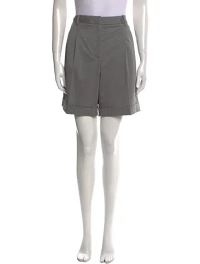 Pre-owned Twp Virgin Wool Mini Shorts In Multi