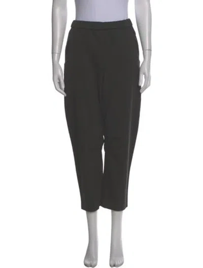 Pre-owned Twp Virgin Wool Straight Leg Pants In Gray