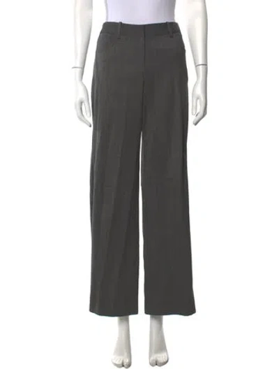 Pre-owned Twp Virgin Wool Wide Leg Pants In Grey