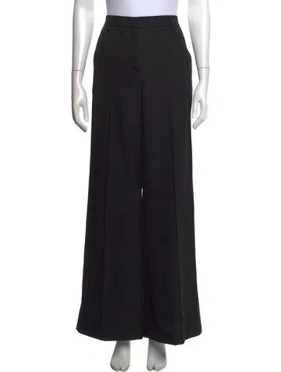 Pre-owned Twp Virgin Wool Wide Leg Pants W/ Tags In Black