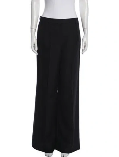 Pre-owned Twp Virgin Wool Wide Leg Pants W/ Tags In Black