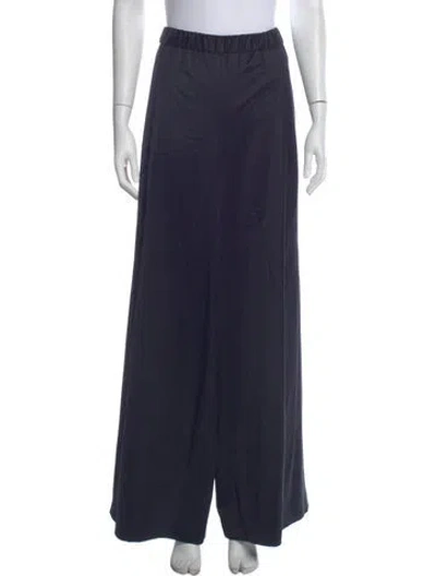 Pre-owned Twp Virgin Wool Wide Leg Pants W/ Tags In Blue