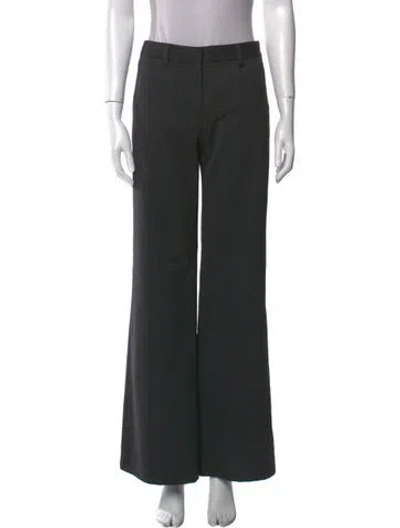 Pre-owned Twp Virgin Wool Wide Leg Pants W/ Tags In Gray