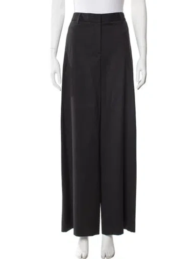 Pre-owned Twp Virgin Wool Wide Leg Pants W/ Tags In Gray