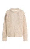 Twp Waffle Cotton-blend Sweater