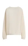 Twp Wide Crew Pullover In Neutral