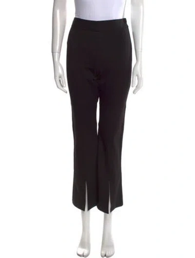 Pre-owned Twp Wide Leg Pants In Black