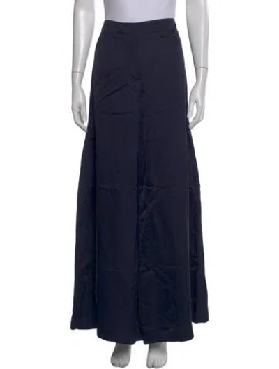 Pre-owned Twp Wide Leg Pants In Black