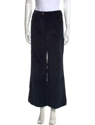 Pre-owned Twp Wide Leg Pants In Blue