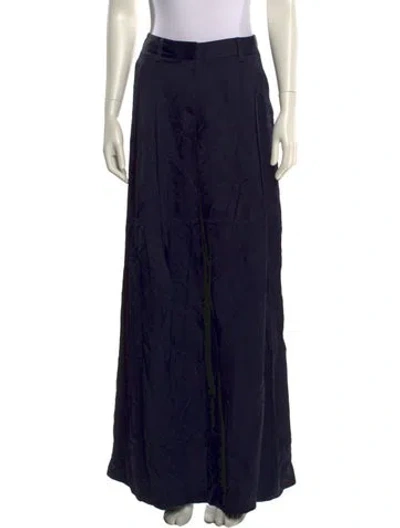 Pre-owned Twp Wide Leg Pants In Blue