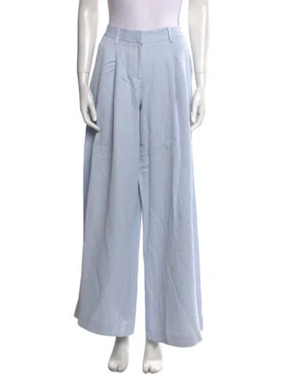 Pre-owned Twp Wide Leg Pants In Blue