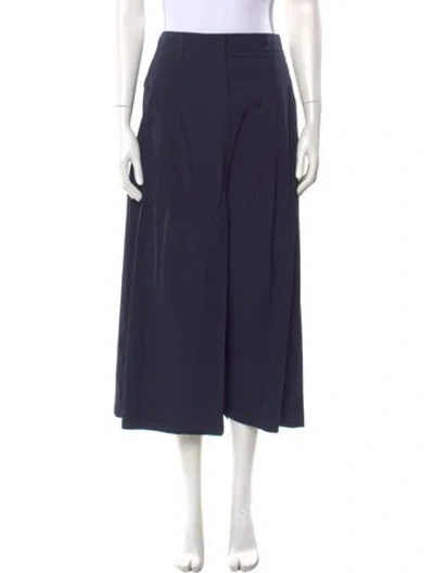 Pre-owned Twp Wide Leg Pants In Blue