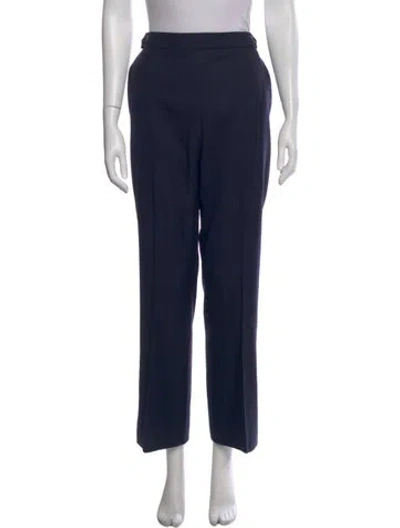 Pre-owned Twp Wide Leg Pants In Blue