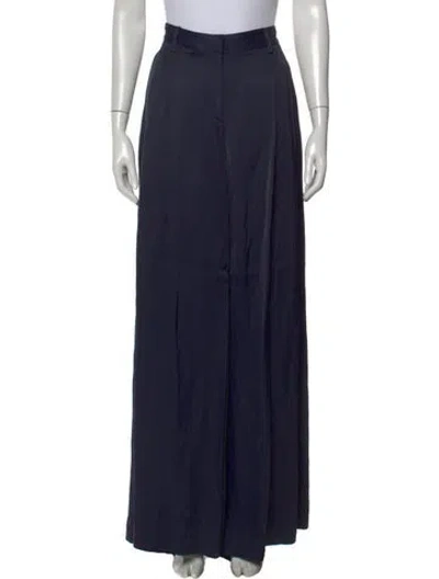 Pre-owned Twp Wide Leg Pants In Blue