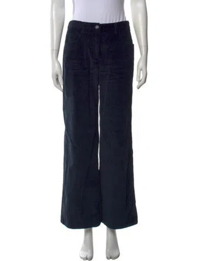 Pre-owned Twp Wide Leg Pants In Blue