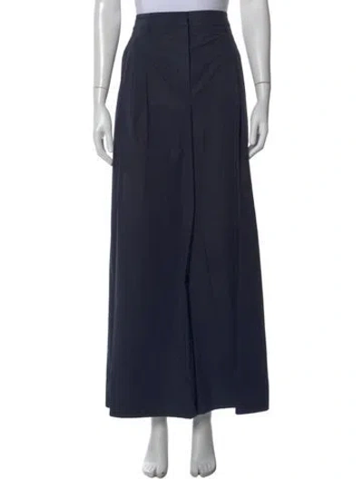 Pre-owned Twp Wide Leg Pants In Blue