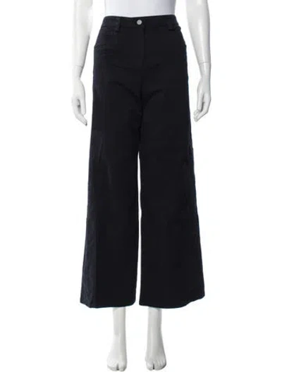 Pre-owned Twp Wide Leg Pants In Blue