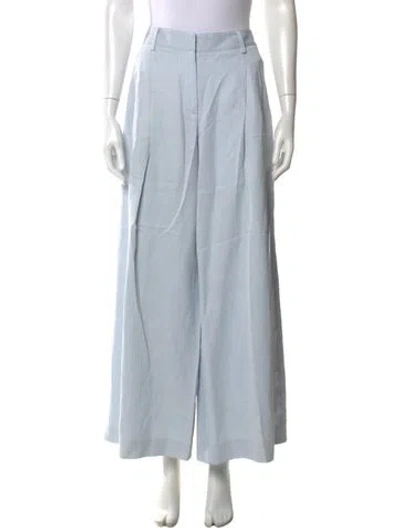 Pre-owned Twp Wide Leg Pants In Blue