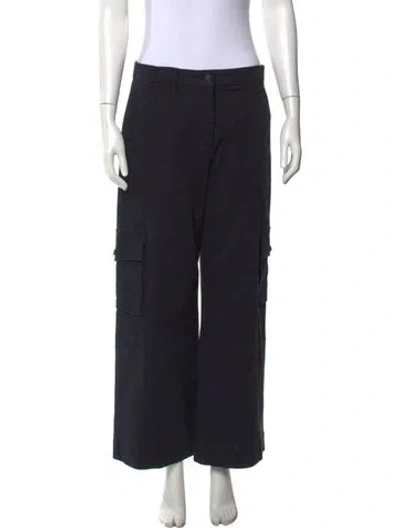Pre-owned Twp Wide Leg Pants In Blue