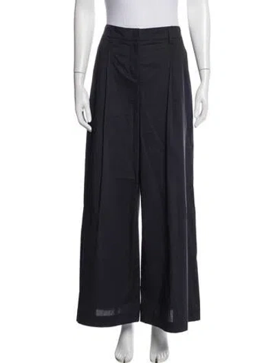 Pre-owned Twp Wide Leg Pants In Blue