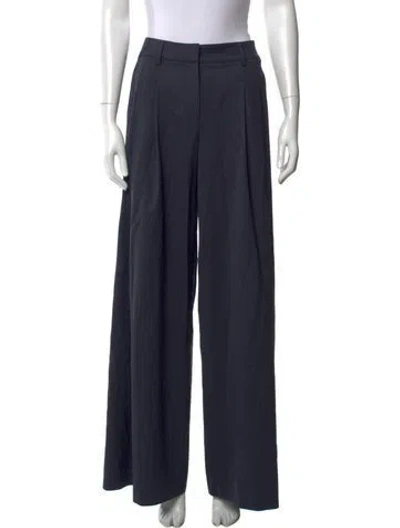 Pre-owned Twp Wide Leg Pants In Blue