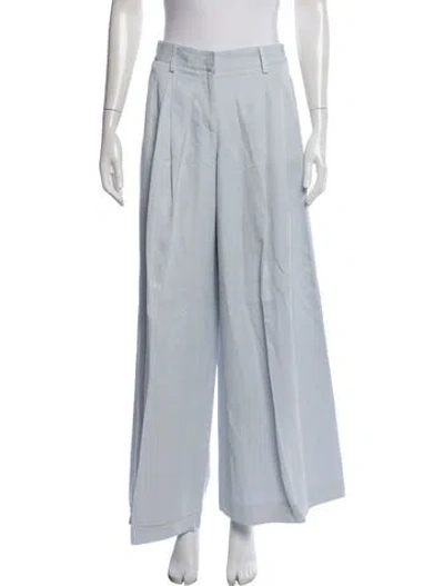 Pre-owned Twp Wide Leg Pants In Blue