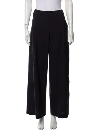 Pre-owned Twp Wide Leg Pants In Blue