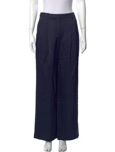 Pre-owned Twp Wide Leg Pants In Blue