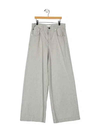 Pre-owned Twp Wide Leg Pants In Gray