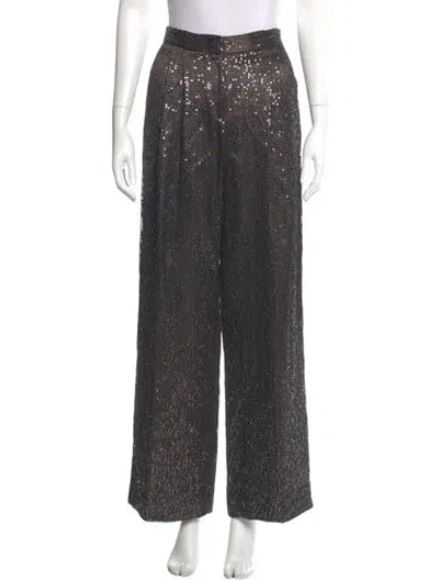 Pre-owned Twp Wide Leg Pants In Gray