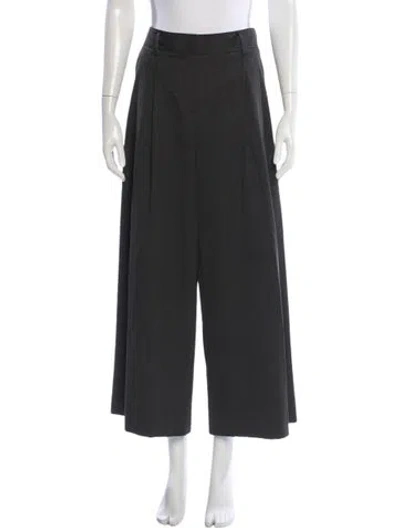 Pre-owned Twp Wide Leg Pants In Gray