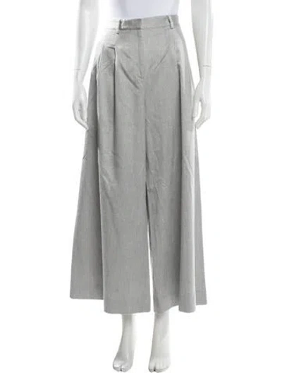 Pre-owned Twp Wide Leg Pants In Gray