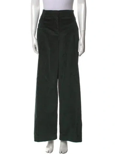 Pre-owned Twp Wide Leg Pants In Green