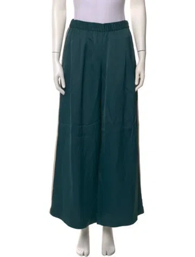 Pre-owned Twp Wide Leg Pants In Green