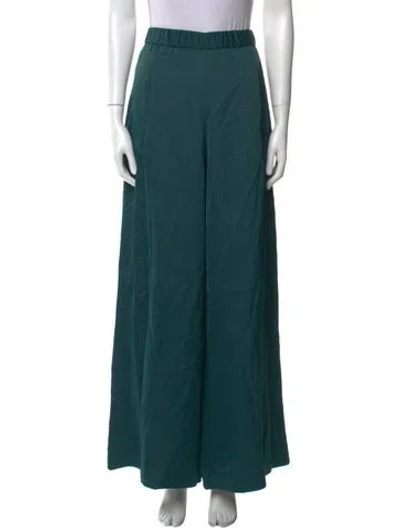 Pre-owned Twp Wide Leg Pants In Green