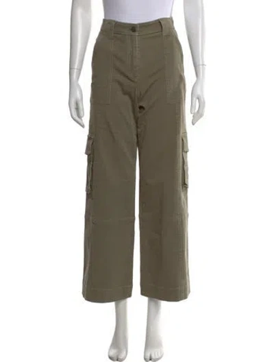 Pre-owned Twp Wide Leg Pants In Green