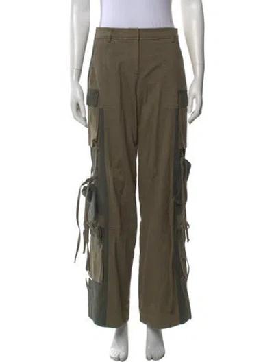 Pre-owned Twp Wide Leg Pants In Green