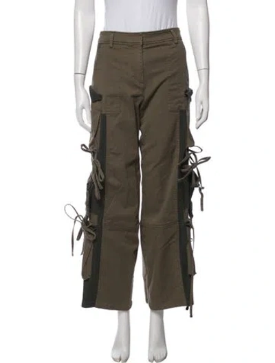 Pre-owned Twp Wide Leg Pants In Green