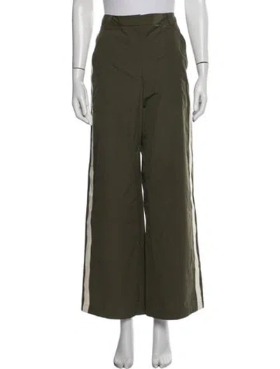 Pre-owned Twp Wide Leg Pants In Green