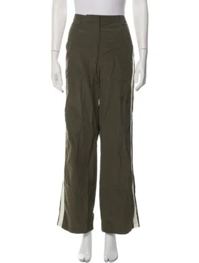 Pre-owned Twp Wide Leg Pants In Green