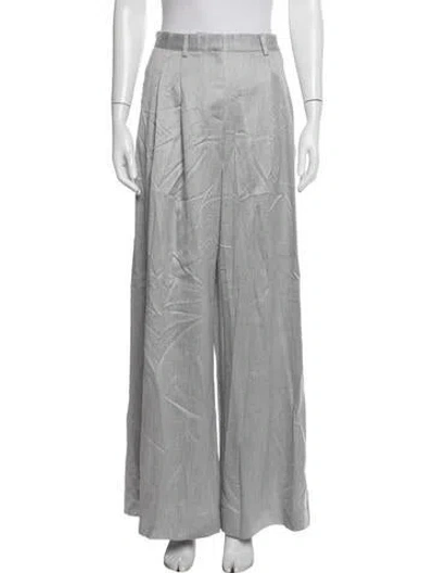 Pre-owned Twp Wide Leg Pants In Grey